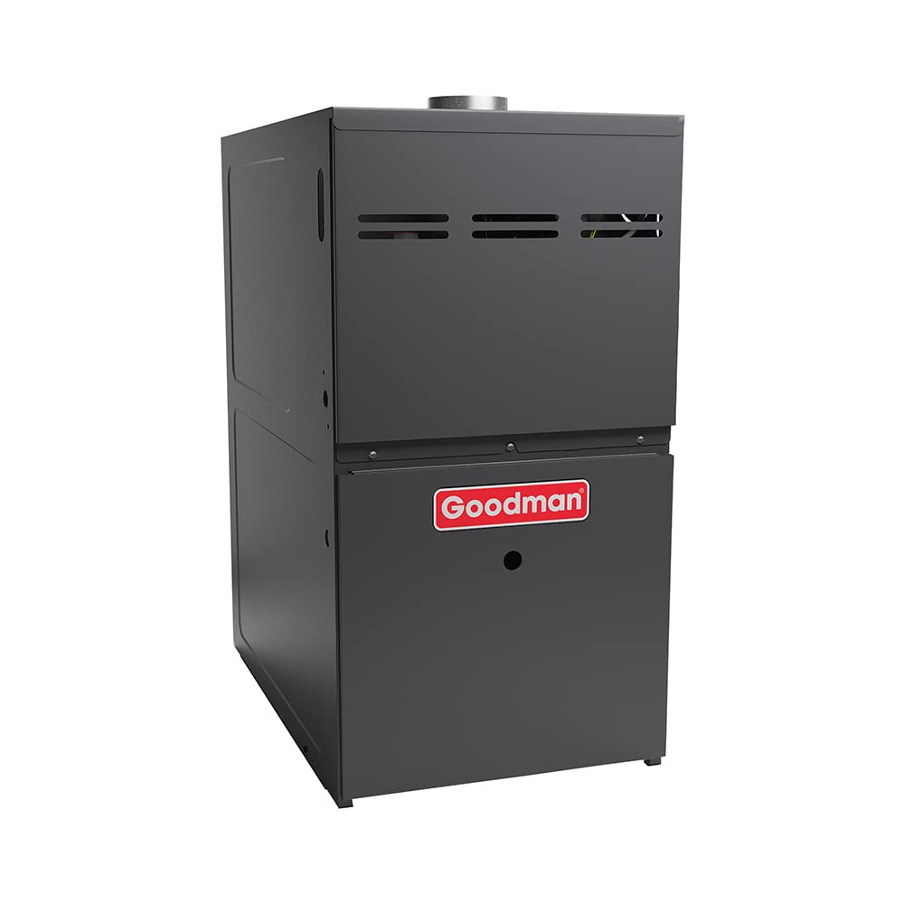 Goodman 80% AFUE Single Stage Upflow/Horizontal multi-speed 80k BTU Natural Gas furnace (17.5 wide) (GR9S800803BN)