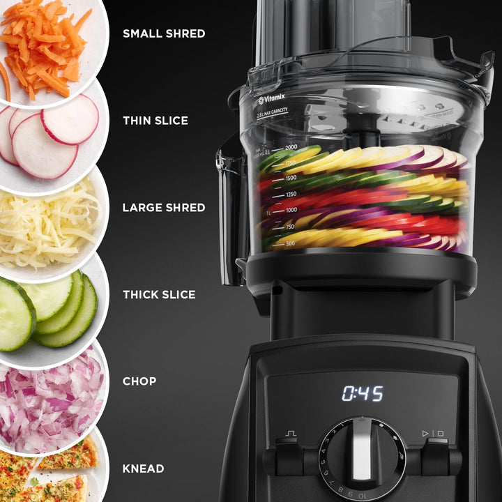 Vitamix Ascent Series A3300 SmartPrep Kitchen System, Black, 64 Fl Oz